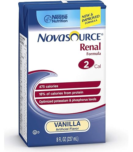 Amazon.com : Novasource Renal-Flavor Vanilla Calories 475 / 237 ml