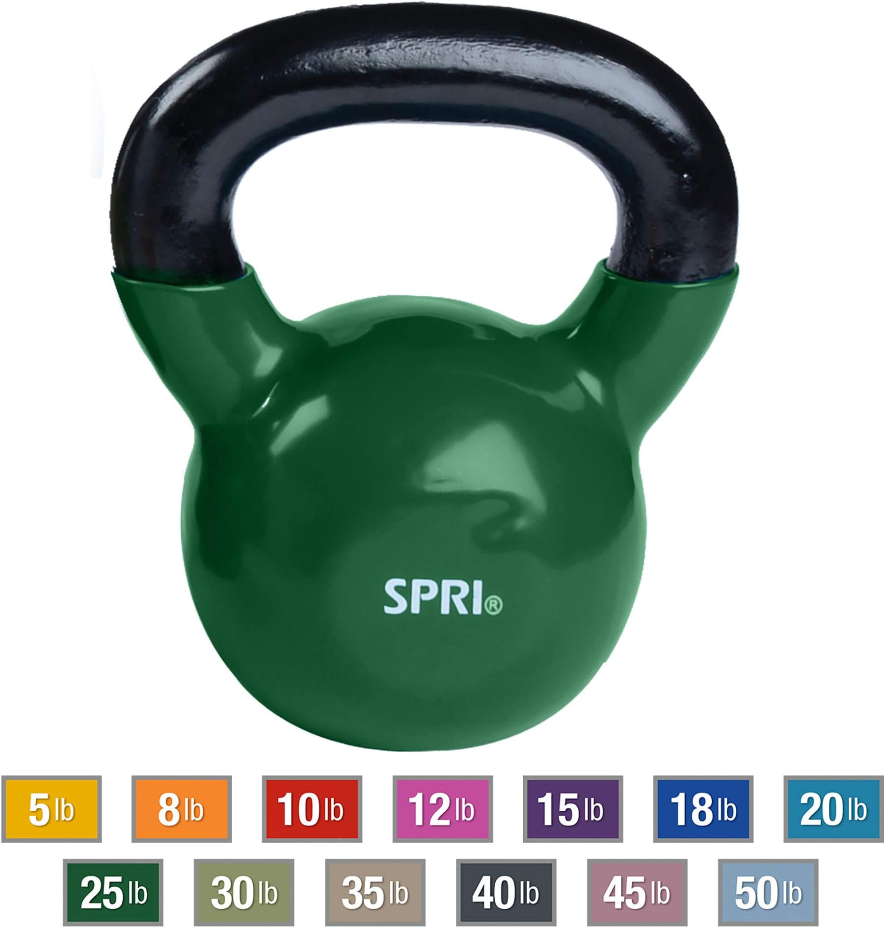SPRIDeluxe Vinyl Kettlebell