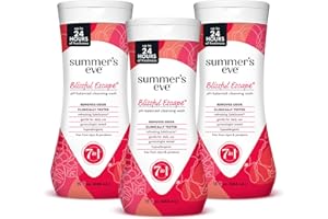 Summer's Eve Blissful Escape Daily Refreshing All Over Feminine Body Wash, Removes Odor, Feminine Wash pH Balanced, 15 Fl Oz (Pack of 3)