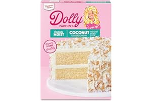 Duncan Hines Dolly Parton's Favorite Coconut Flavored Cake Mix, 15.25 oz.