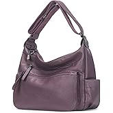 Artwell Fashion Crossbody Bag For Women Shoulder Bag Soft PU Leather Handbags Purses Multi Pocket Hobo Tote Bag
