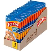 Isadora Original Refried Beans in Pouch (Pack of 14), Delicious Refried Pinto Beans, Microwave Food Premade Meals, Plant Based Protein,12.3 oz
