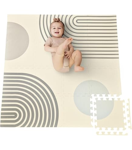 Foam Play Mat Baby Play Mats For Floor TITA-DONG Road Rally Play