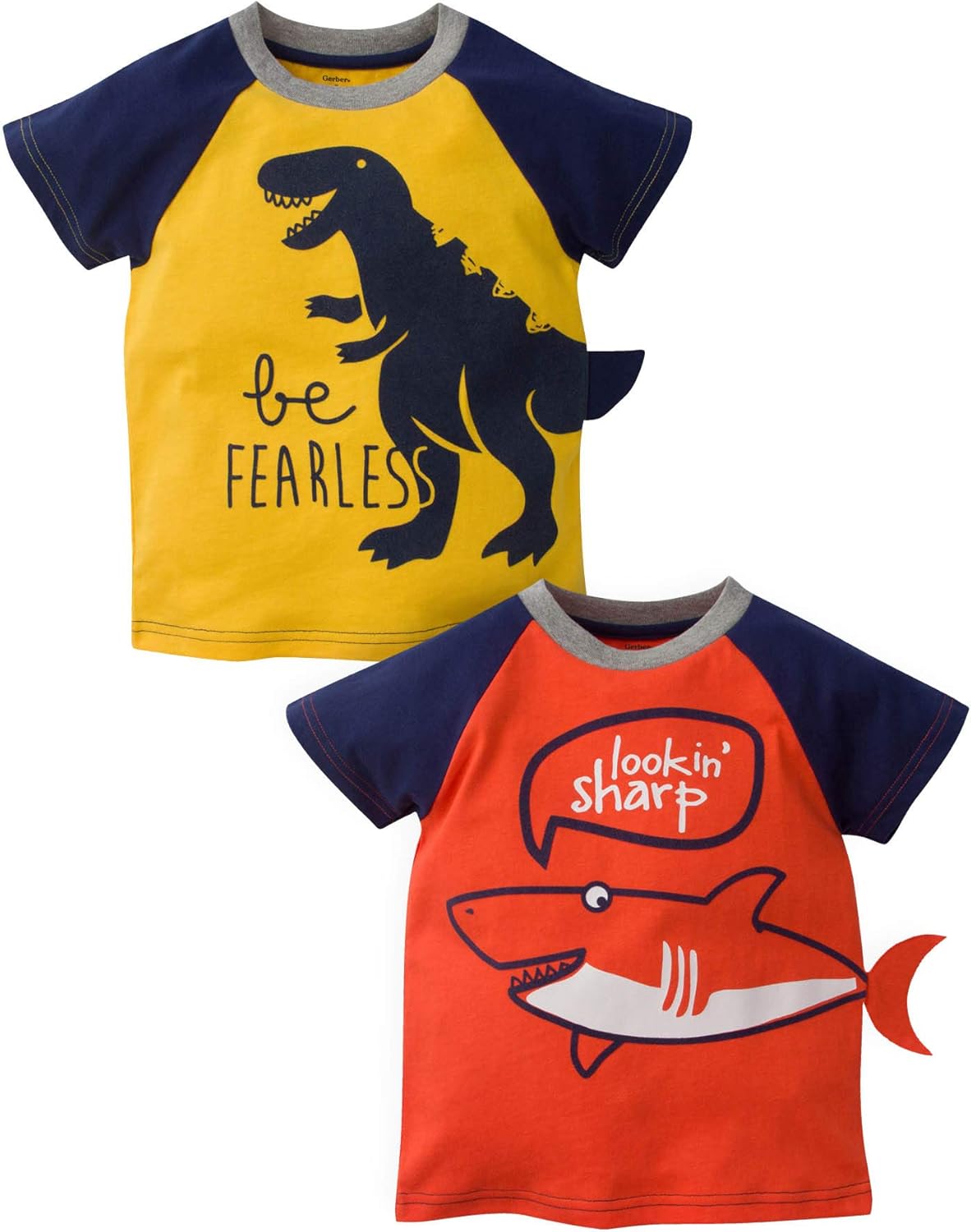 Gerber Graduates Baby Boys 2 Pack Tops