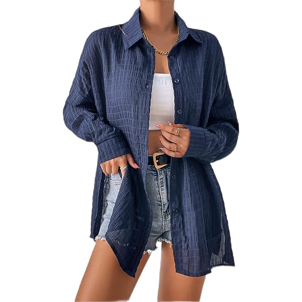 Short Sleeve Denim Shirt Women CFLVAEK Velvet Tops For Women Loose