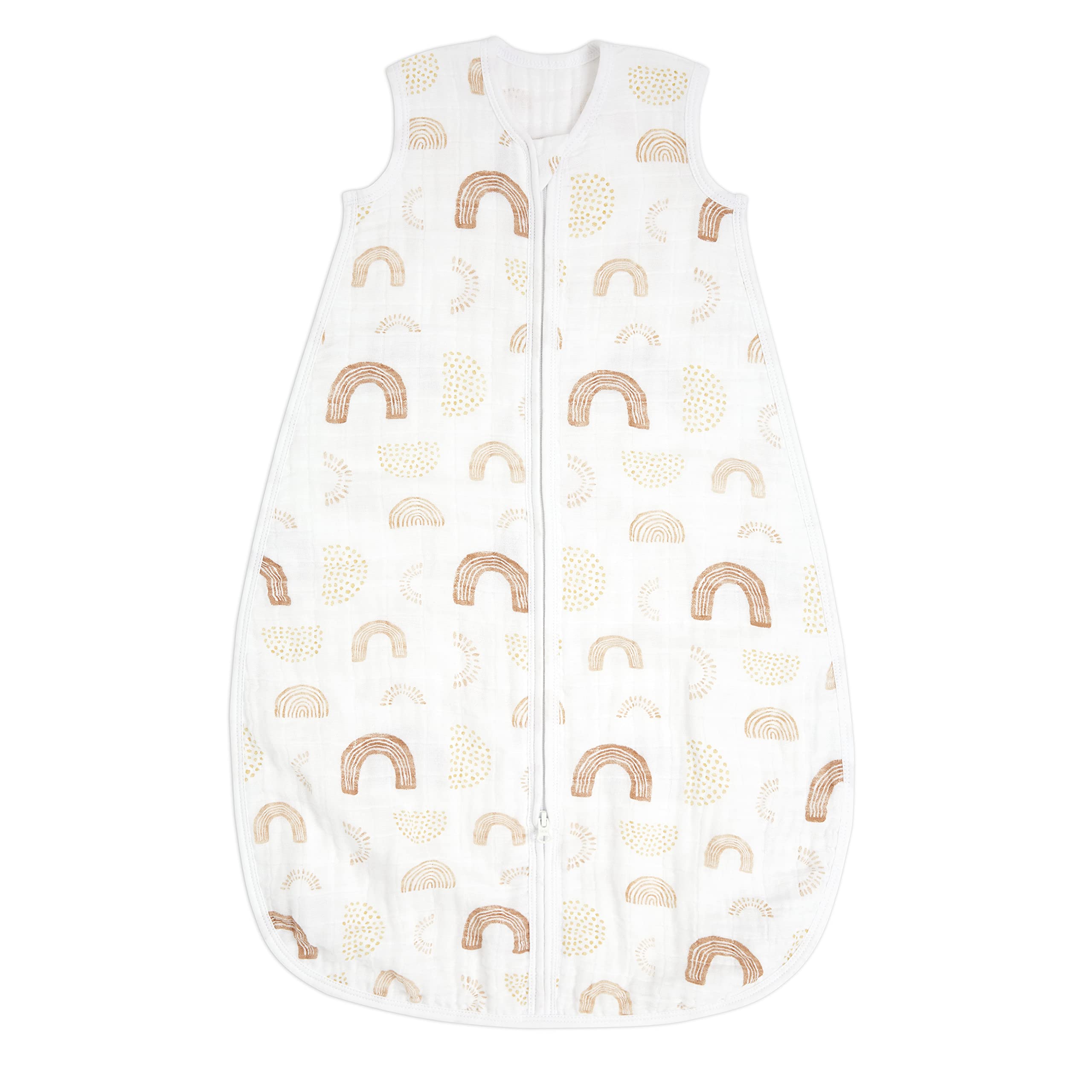 aden + anais keep rising Sleeping Bag - Pack of 1 | 100% Wearable Cotton Muslin Sleep Sack | Soft & Unisex Baby Zipper Grow Bag & Boys | 0-6 Months | Newborn & Infant Essentials, (AA1239) — image 1