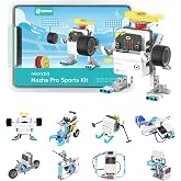 ELECFREAKS Micro:bit Sport Kit with Nezha Pro Expansion Board 11+ Learning Projects,microbit Planet X Sensors Starter Kit with Closed Loop Motor(Without Micro:bit)