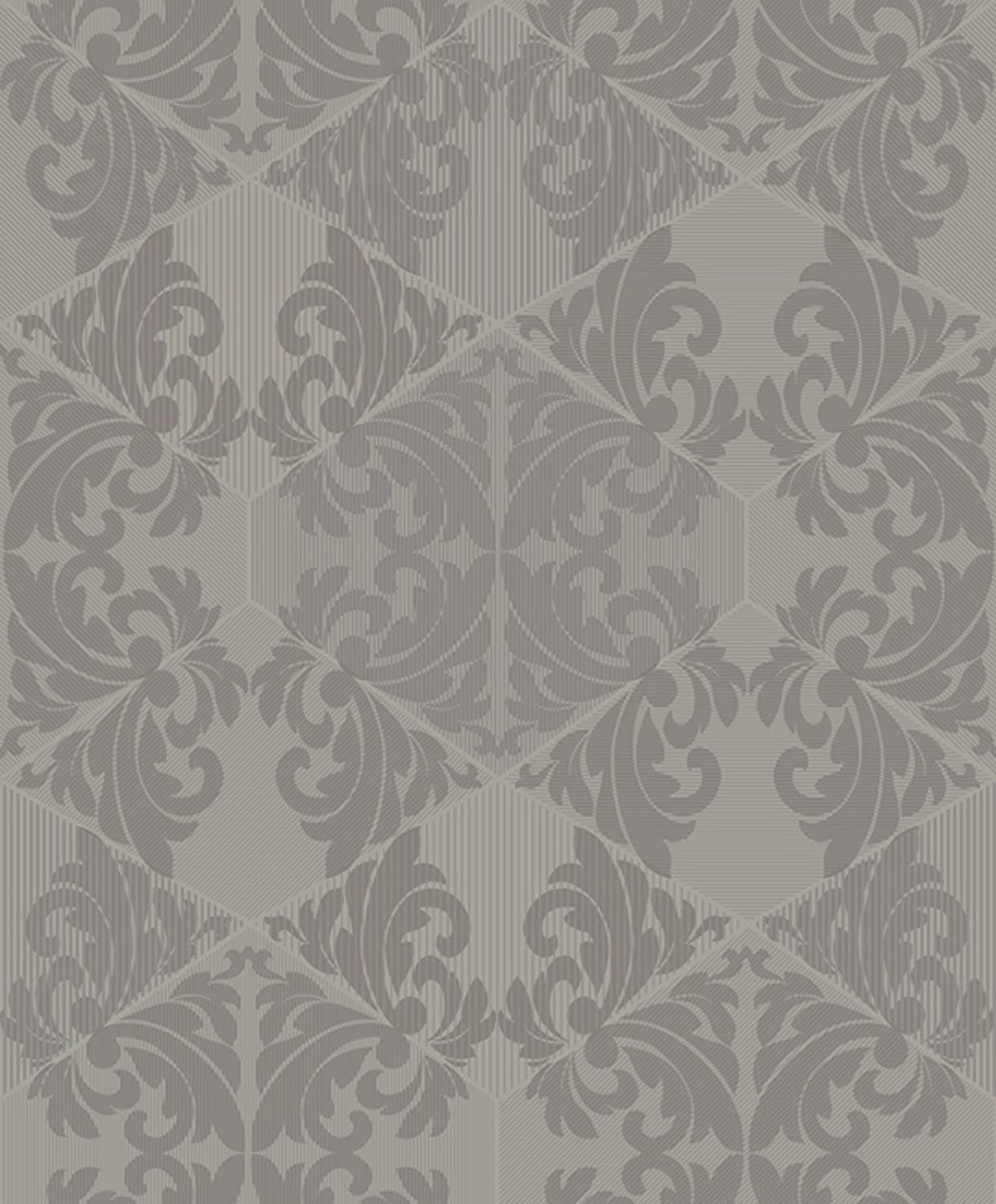 Holden Decor Opulence 65253 Paper Wallpaper, Taupe 65270, 10.05 m x 0.53 m