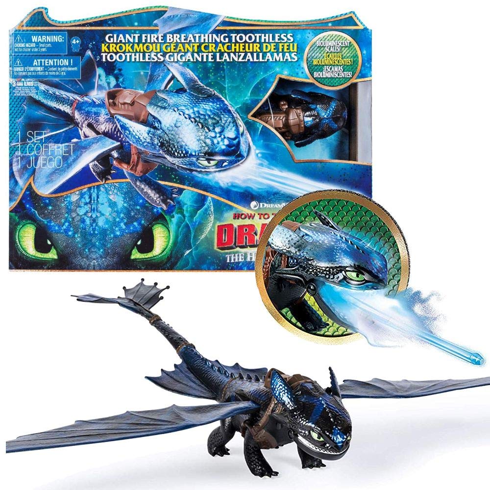 giant fire breathing toothless