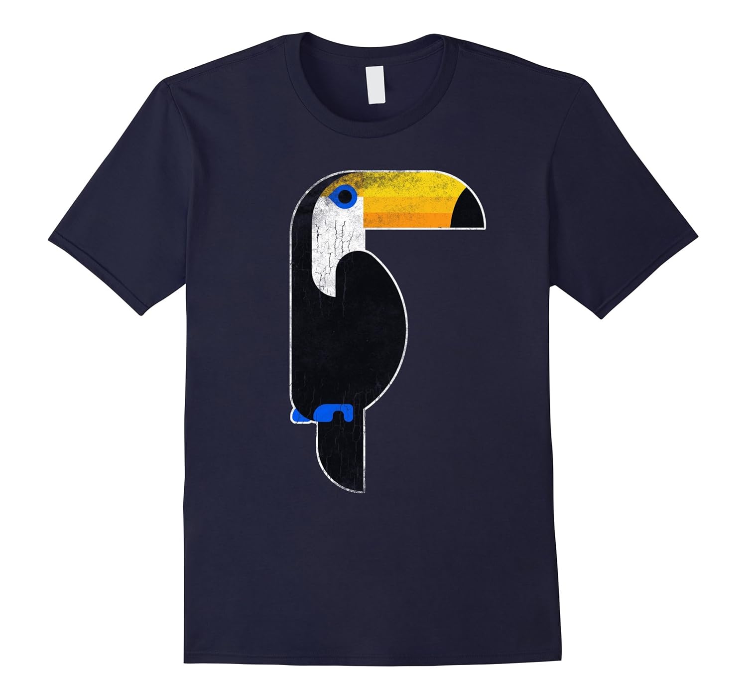 Toucan Costume Nose Tee Mask T Shirt Gifts Tropical Bird-Rose