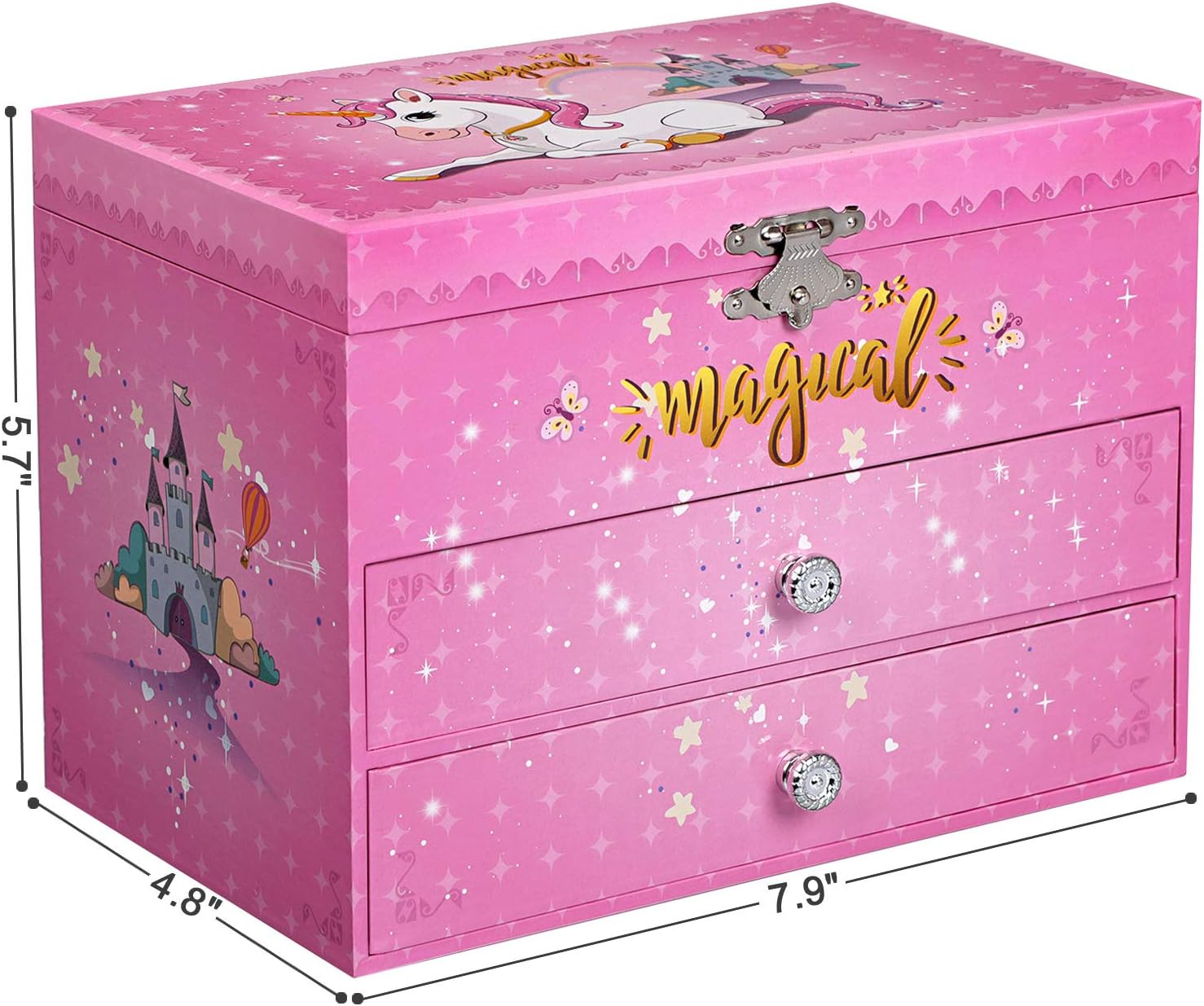 Best 5 Wooden Unicorn Jewellery Boxes For Girls Unicorn Wonders