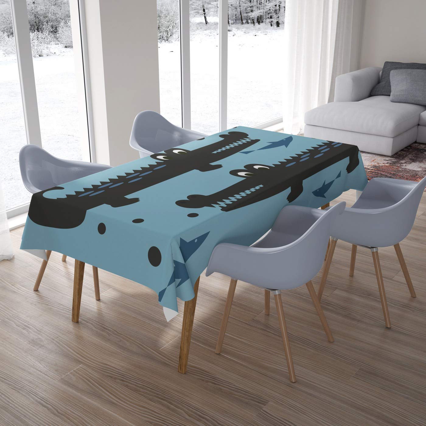 Bonamaison Kitchen Decoration, Tablecloth, 140cm x 200cm - Designed and Manufactured in Turkey