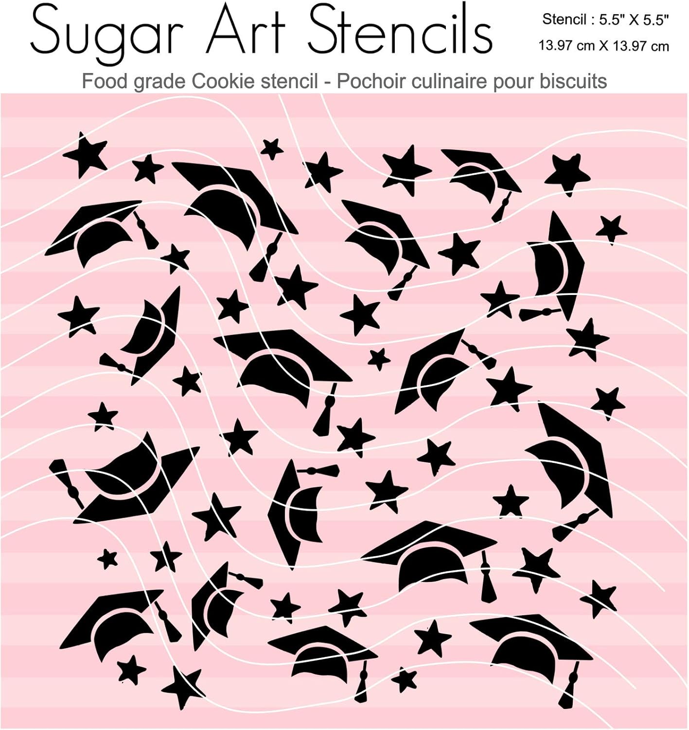 Good Reputation Graduation Background Cookie Stencil Hat Off Ft Free Shipping Dnoodlehousespid Com