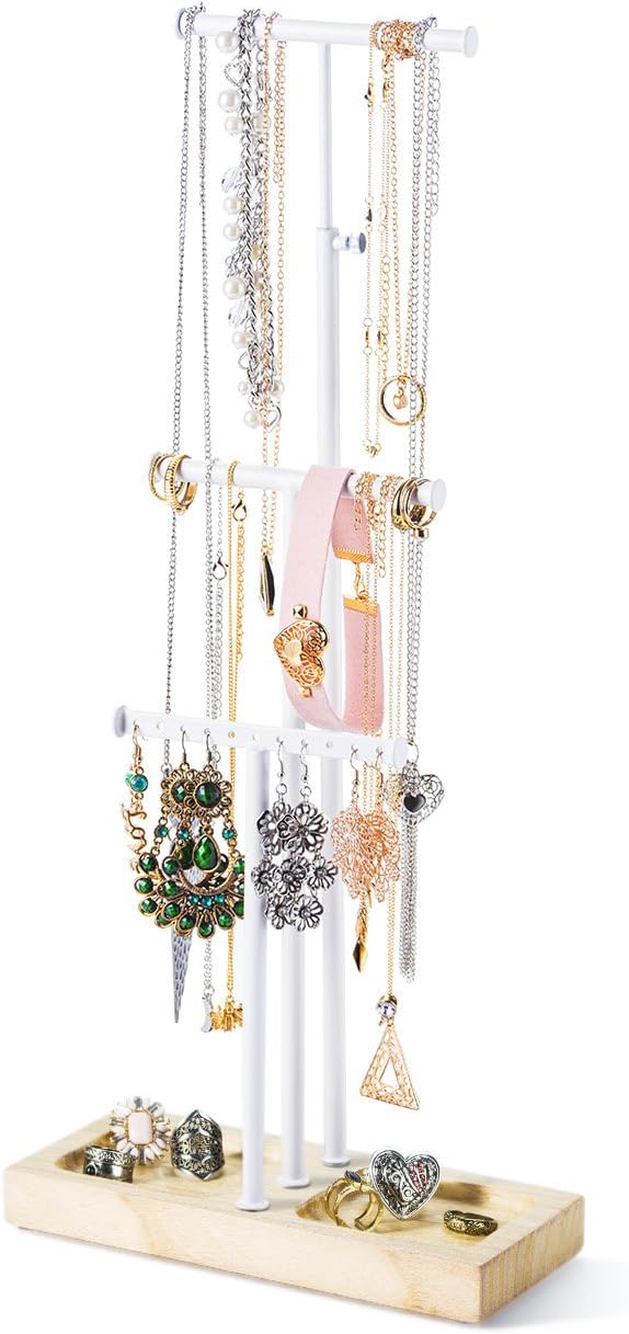 LoveKANKEI Jewellery Tree/Jewellery StandMetal Jewelry Holder with