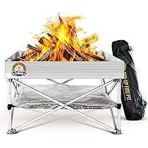 [新品] EMBERMAT エンバー マット トライポッドセット 焚火 Amazon.com: Fireside Outdoor Portable Fire Pit Mat for Under