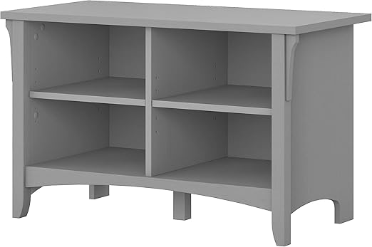 Amazon Com Bush Furniture Salinas Shoe Storage Bench In Cape Cod