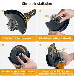 Cordless Angle Grinder for Dewalt 20V