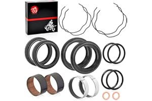 MOTO1988 Fork Bushing Dust Oil Seals Kit for Honda Shadow 750 VT750 C/CD/CD2/CDA/CDB/CDC/CDD 1998-2003 Shadow 1100 VT1100 C2 2000-2007