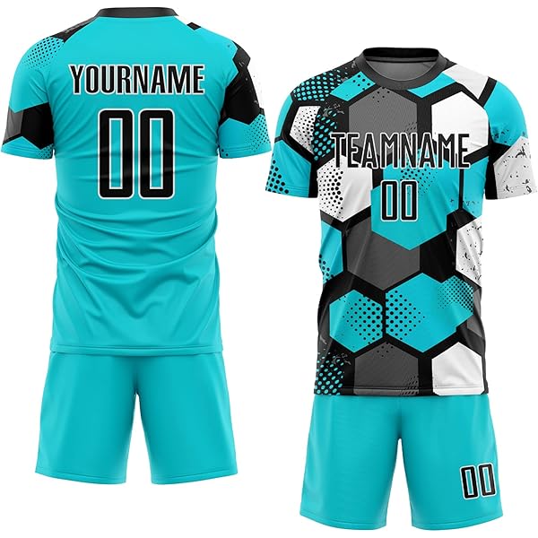 Amazon.com: Custom Boys Soccer Jersey, Soccer Team Shirts