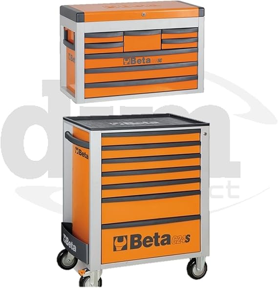 Beta - Carro y caja de herramientas, 7 y 8 cajones: Amazon.es: Bricolaje y herramientas