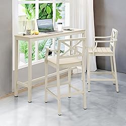 Cozyman Outdoor Bar Height Table and Chairs Set, 3