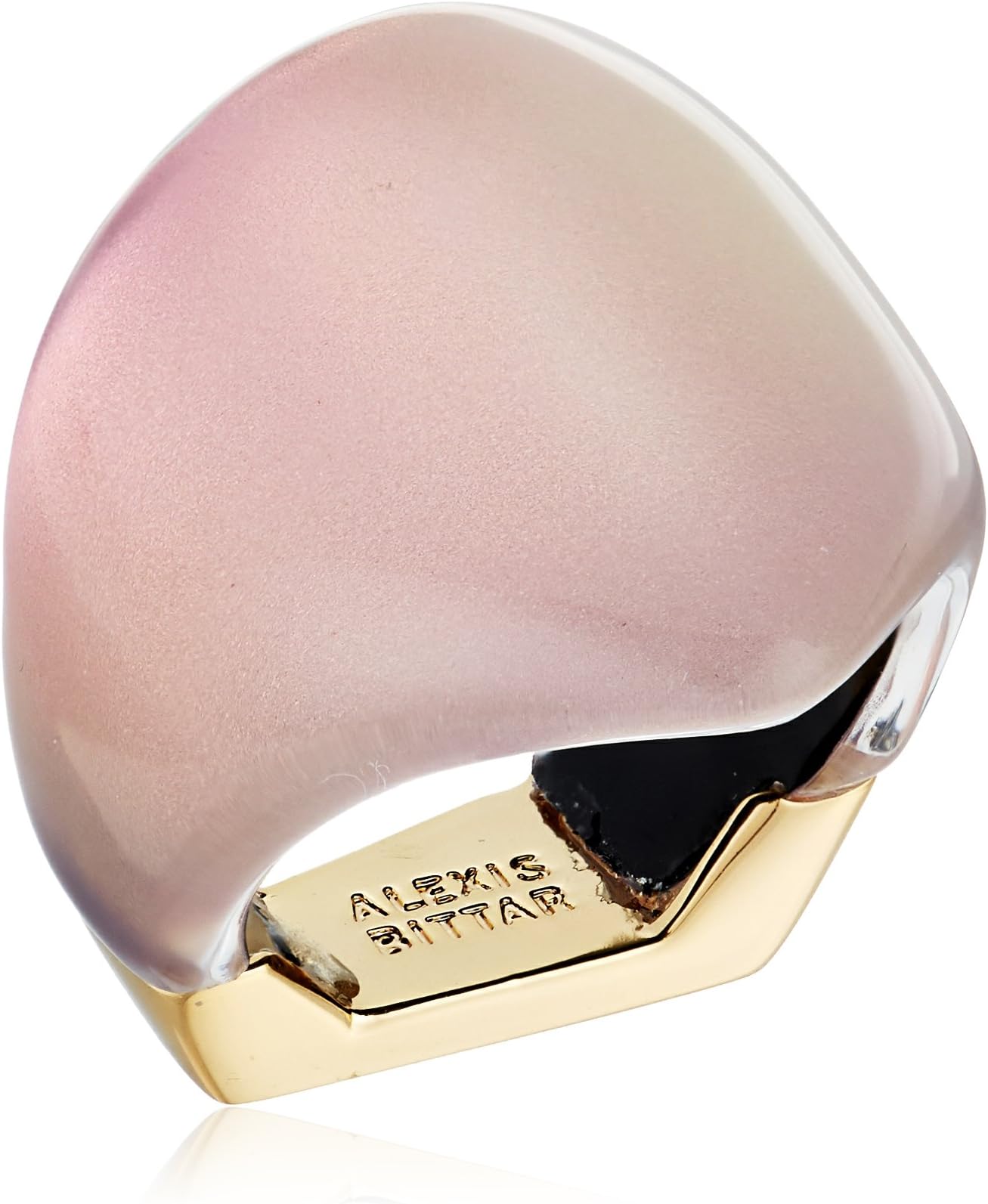 Alexis Bittar Asymmetrical Block Ring