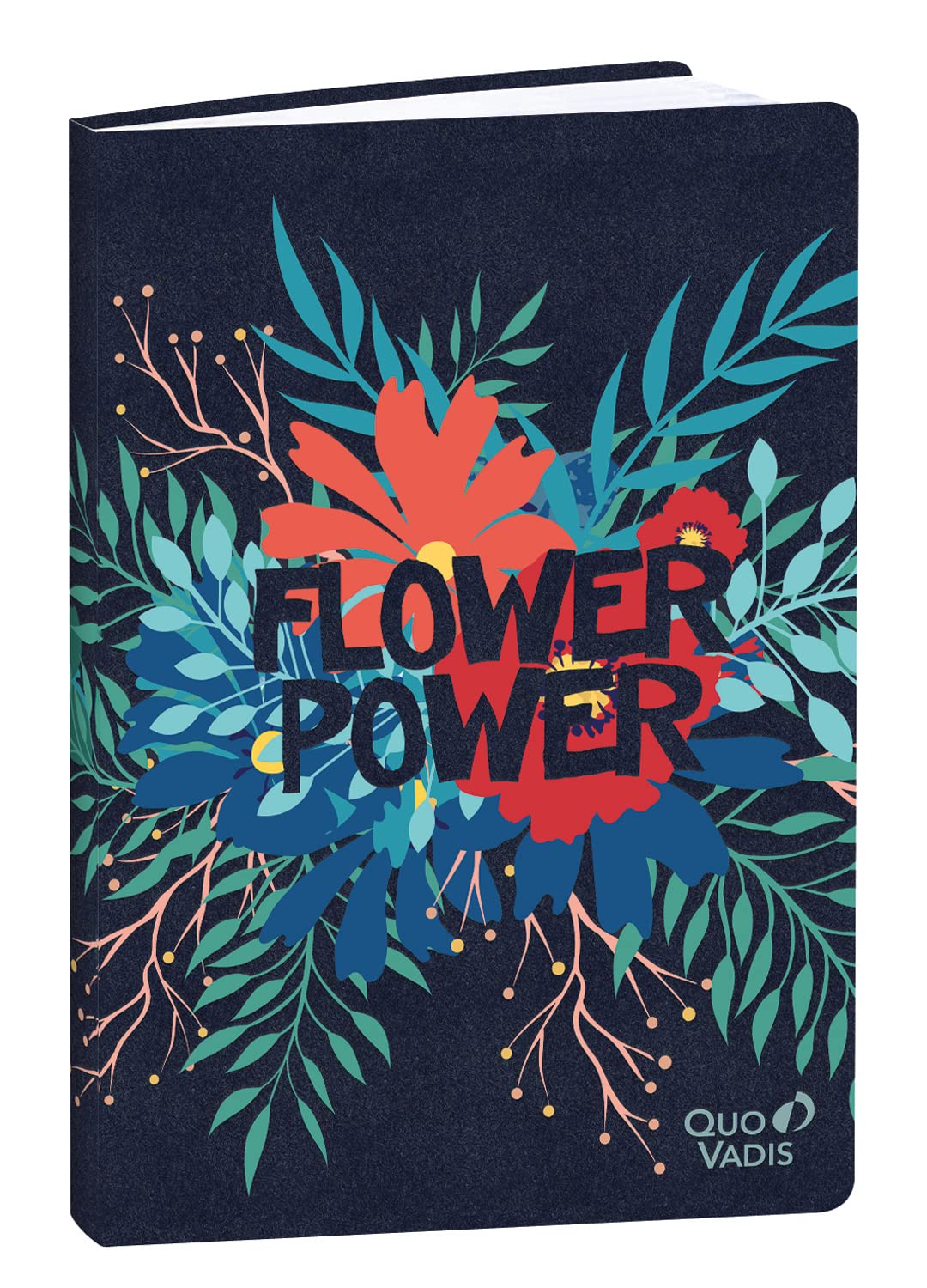 QUO VADIS - Collection: Jungle Spirit Notebook 21 Lined 15 x 21 cm - Flower