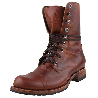 Sendra Herren Schnürstiefel 12334 Braun