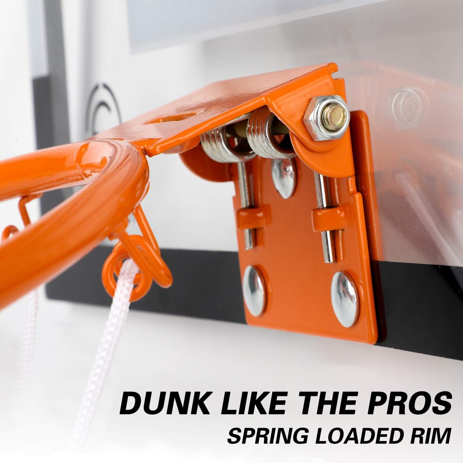 SUPER JOY Pro Indoor Mini Basketball Hoop Over The Door - Wall Mounted Basketball Hoop Set with Complete Accessories - Basketball Toy for Kids & Adults : Sports & Outdoors