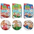 3 x Slime Baff Bundle from Zimpli Kids, Red, Green & Blue, Magically Turns Water into gooey, Colourful Slime, Slime Making Kit for Children, Birthday Present for Boys & Girls, Certified Biodegradable