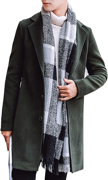 Amazon コート メンズ スタイリッシュ コート 長袖 紳士服 細身防寒 アウター スーツ ビジネス 冬 Nf06 コート ジャケット 通販