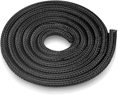 AGPTEK 6m Cable Tidy Sleeve Wire Management Wrap Animal Proof Flame Retardant