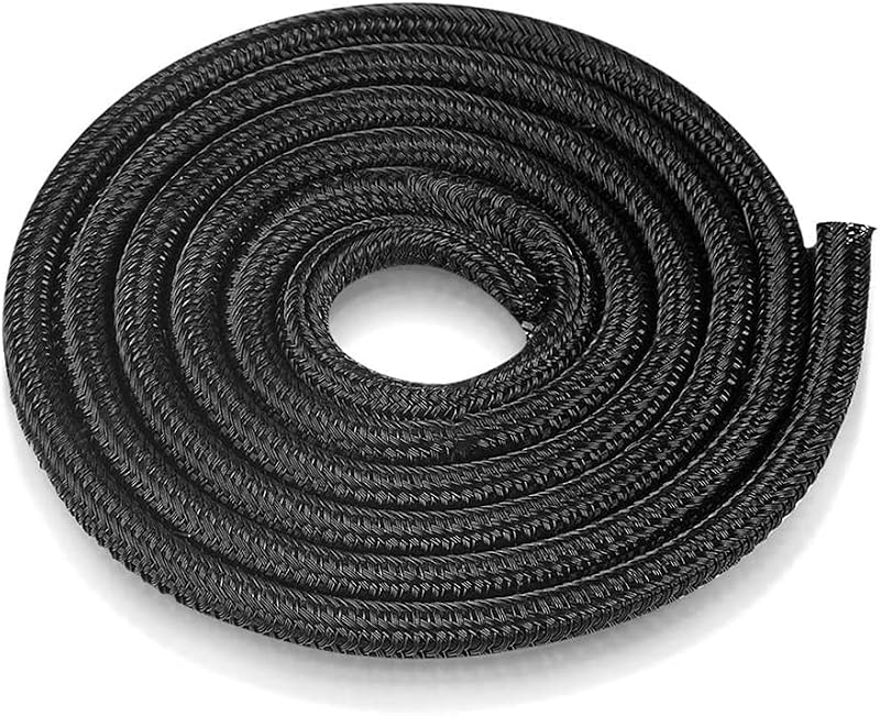 AGPTEK 6m Cable Tidy Sleeve Wire Management Wrap Animal Proof Flame Retardant