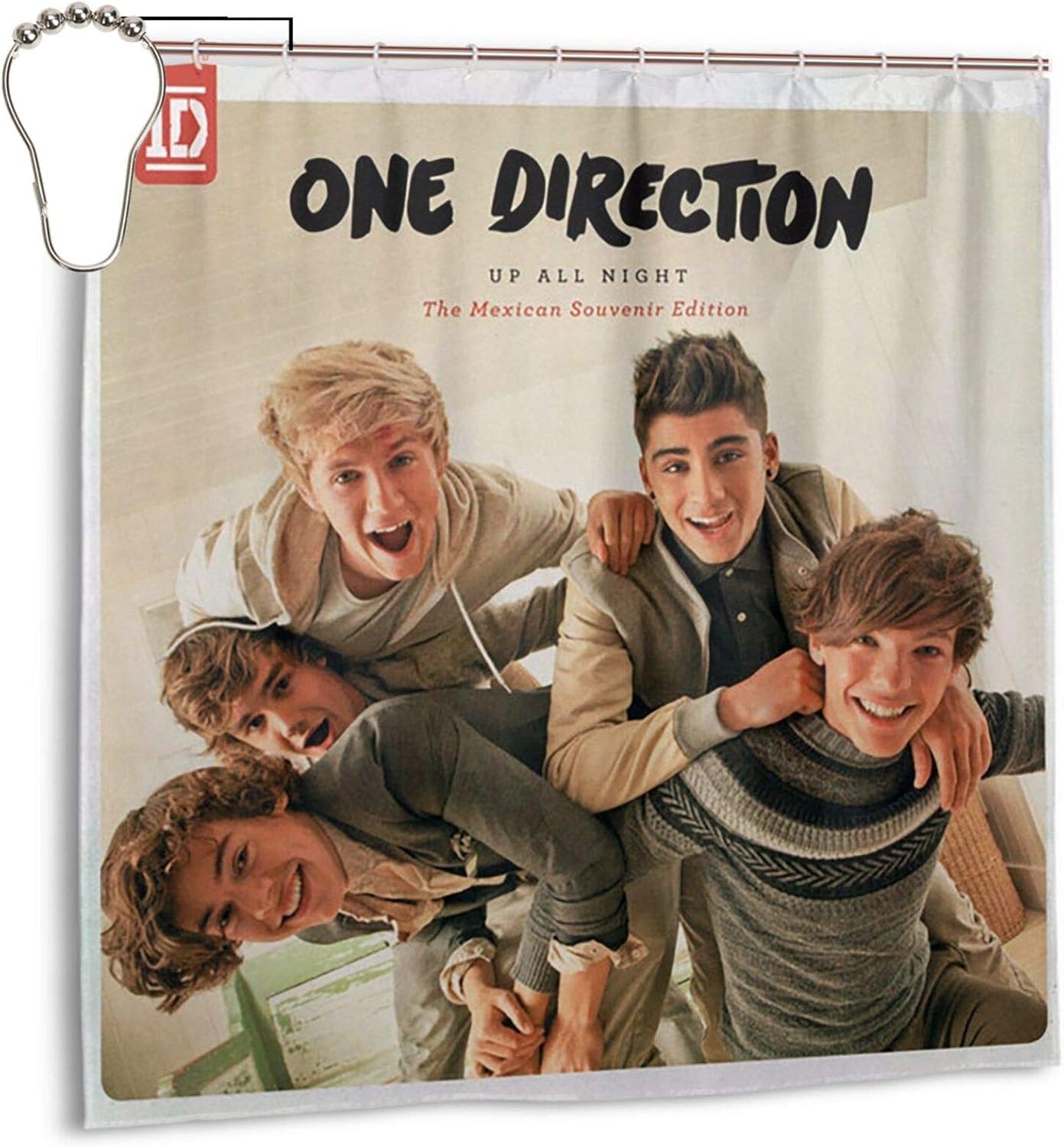 Amazon.com: EUBCS One Direction Shower Curtain Efficient Quick Drying