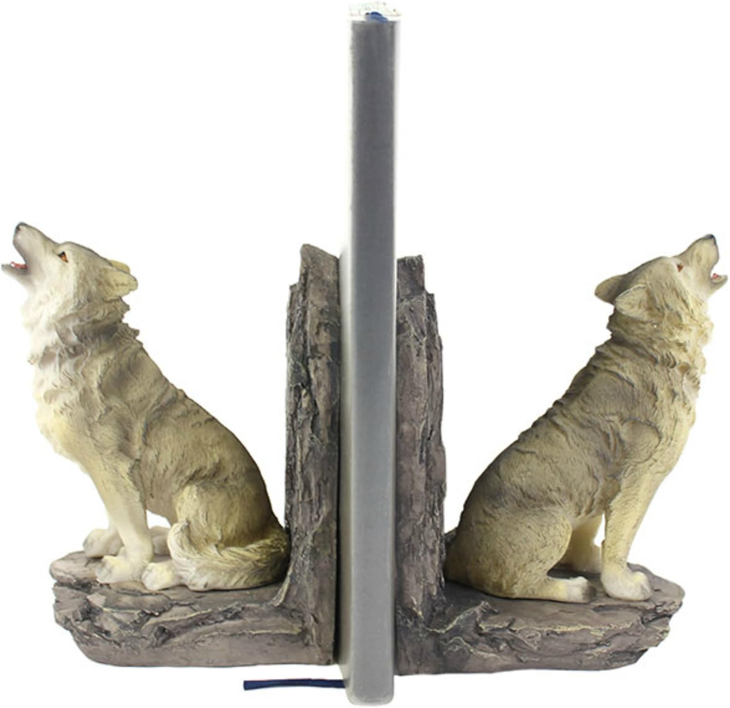 Bookends Howling Wolf Bookends Amazon.co.uk Kitchen & Home