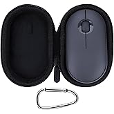Lebakort Mouse Case Compatible with Logitech Pebble 2 M350s / M350 / M355 / i345 Slim Mouse (Graphite Case)