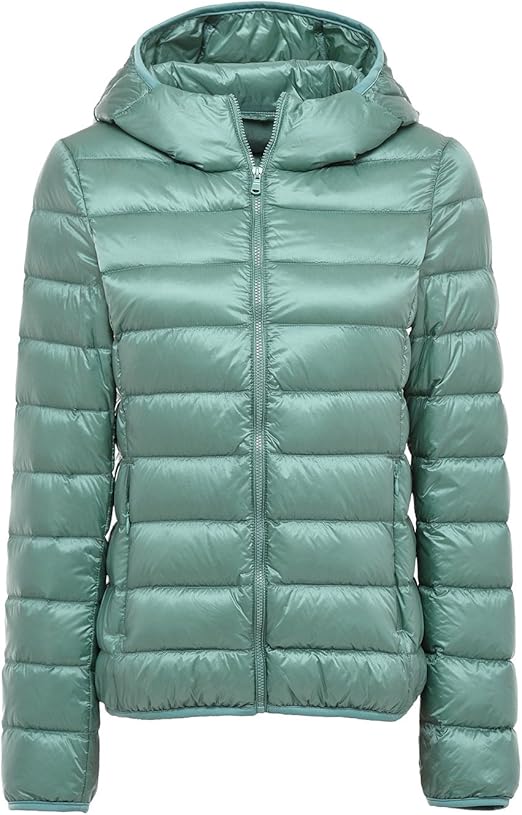 Amazon ライトダウンジャケット フード付き レディース コート・ジャケット 通販