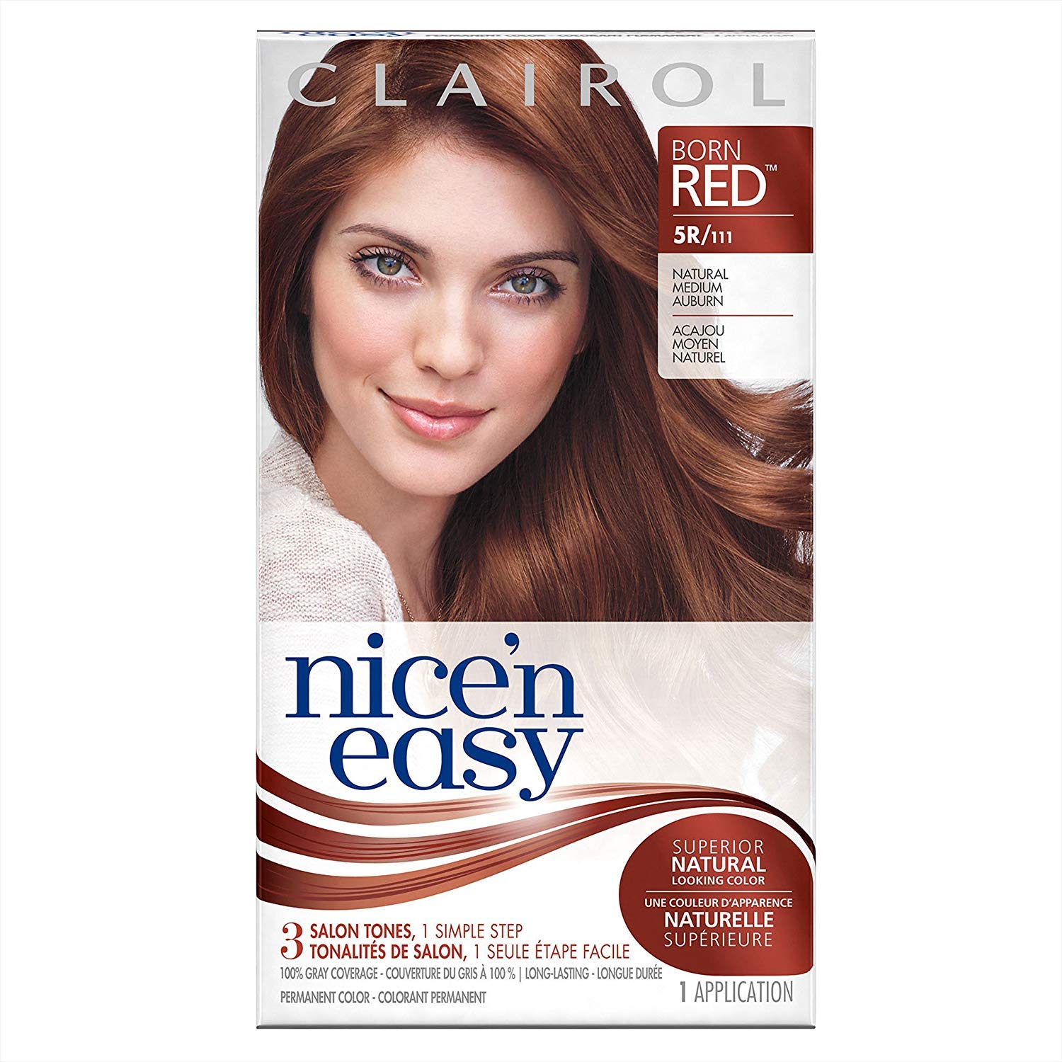Buy 111 Natural Medium Auburn 3 Kits Clairol Nice N Easy