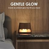 SALKING 2-in-1 Himalayan Salt Lamp Diffuser 150ml Auto Off Flame view 5
