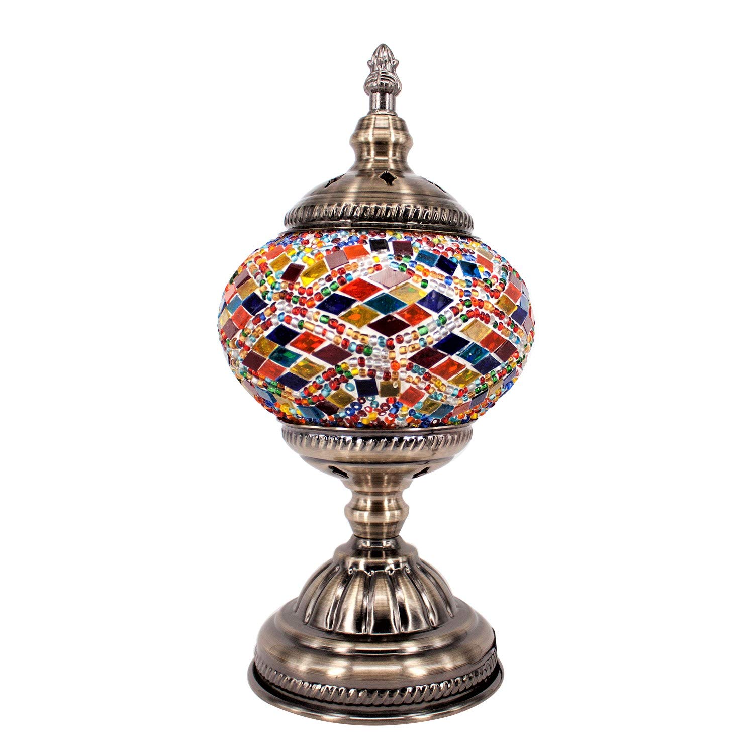 Best Orange Glass Genie Lamp