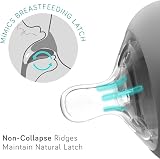 Nanobebe Flexy Silicone Baby Bottles 150ml Teal Anti Colic 3 Pack view 4