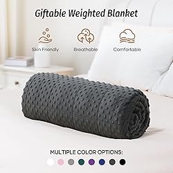 Wemore Minky Dot Weighted Blanket for Adults Queen