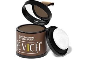 Sevich Hairline Powder 10g Large Capacity,Instantly Conceals Hair Loss,Root Touch up Powder,Hair Shadow Toppers for Women & M