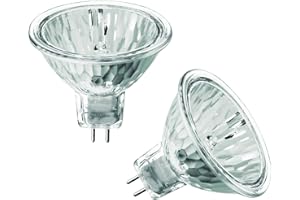 KOR (Pack of 2 MR11 6 Volt Precision Halogen Reflector Fiber Optic Light Bulb 6V (5)