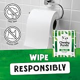 The Cheeky Panda Luxury Bamboo Toilet Tissues 3 Ply 4 Rolls view 3