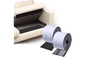 TEUVO Couch Cushion Non Slip Pads to Keep Couch Cushions from Sliding, Hook and Loop Tape with Adhesive for Smooth Surfaces, 2m Long and 11cm Wide