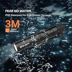 OLIGHT I3T 2 EOS Pocket EDC Flashlight, 200 Lumens