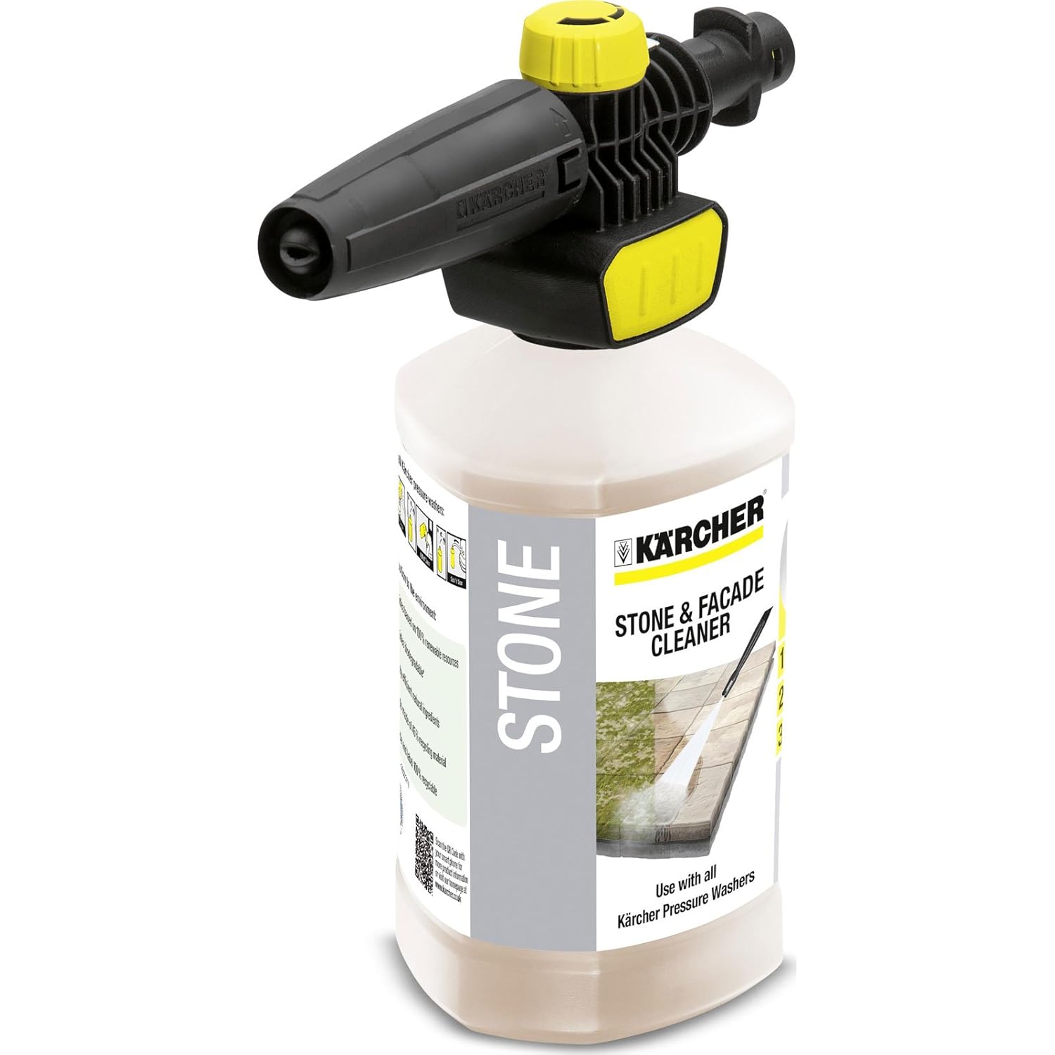 Karcher Plug n Clean Foam Nozzle with Stone Cleaner for K2 K7