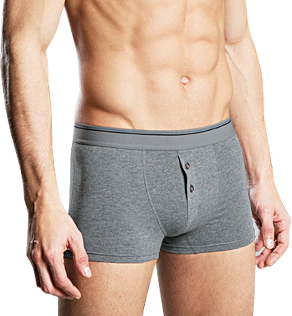 Sidiou Group Ropa Interior Hombre Boxer Algodón Calzoncillos Para Hombres Slips Diseño De