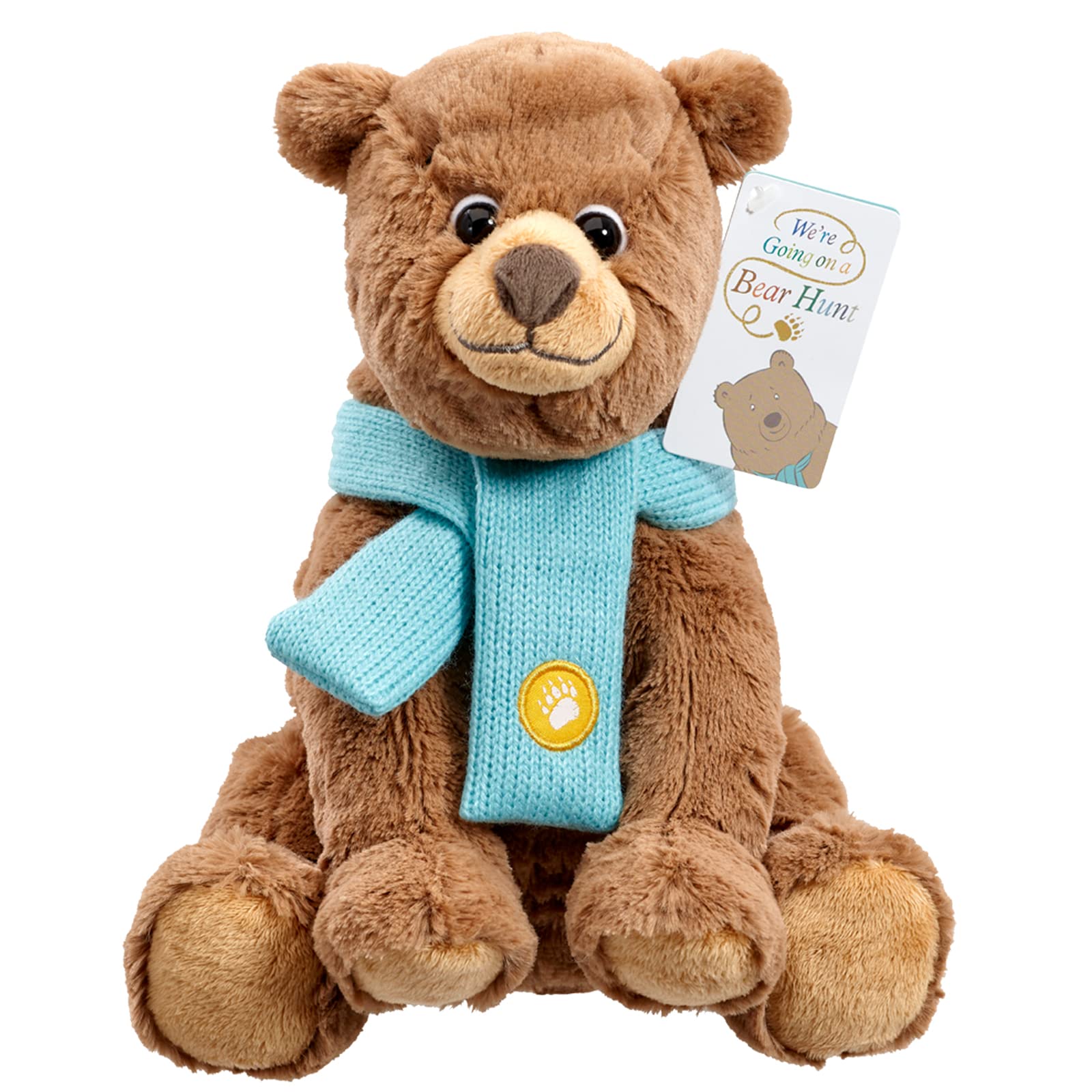 Rainbow Designs Official We're Going On a Bear Hunt - Super Soft Brown Bear Toy For Toddlers and Babies, 24cm